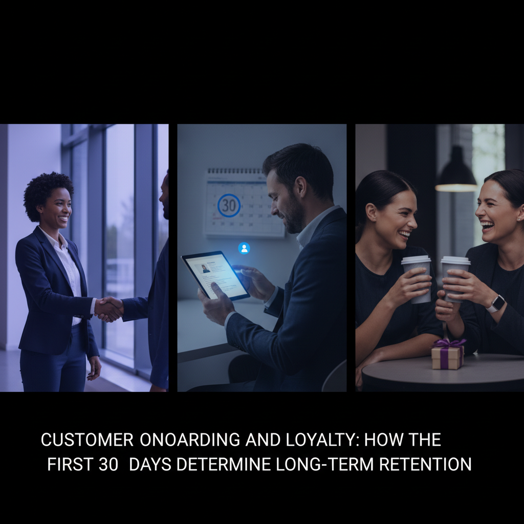 Customer Onboarding and Loyalty: How the First 30 Days Determine Long-Term Retention